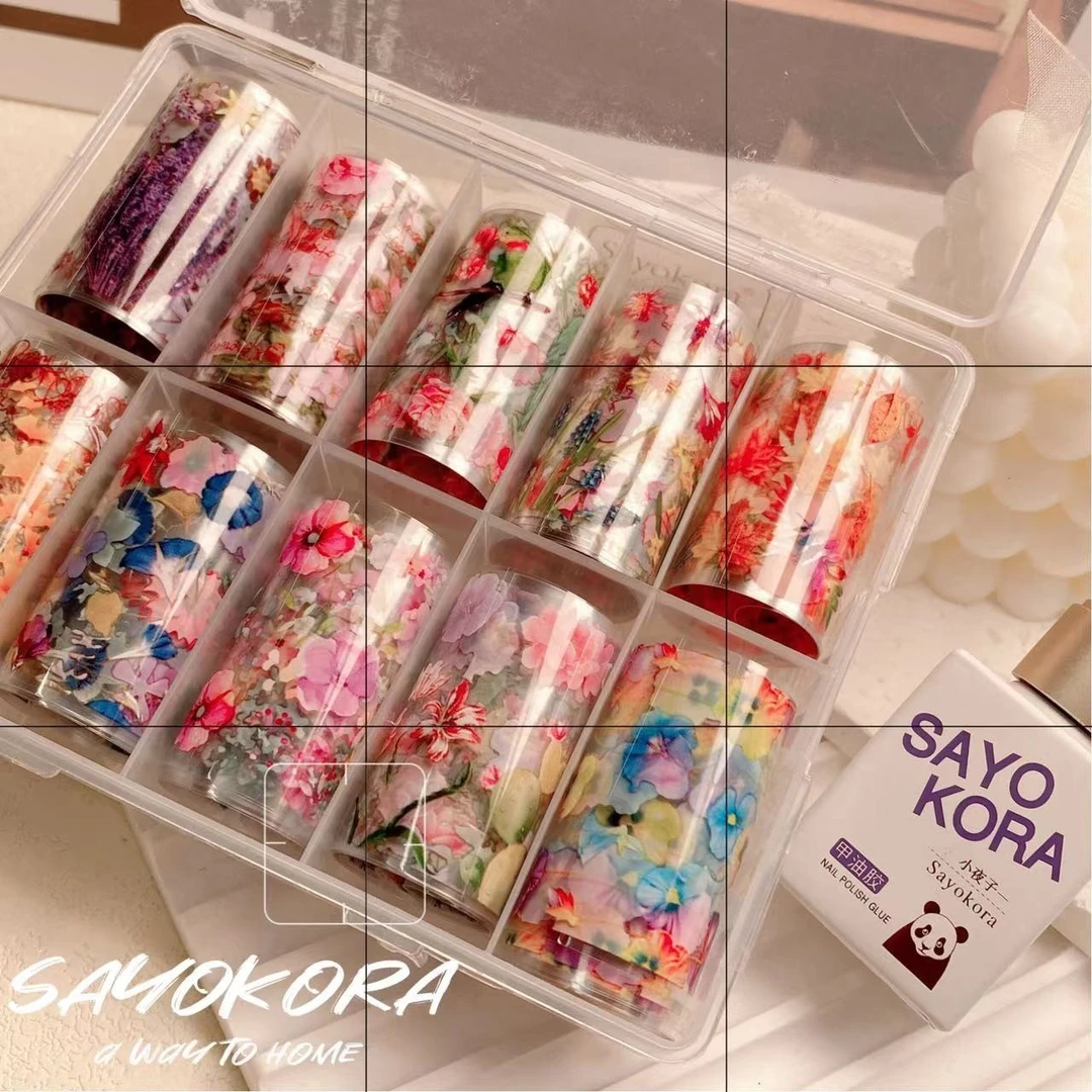 美甲 单独转印纸系列