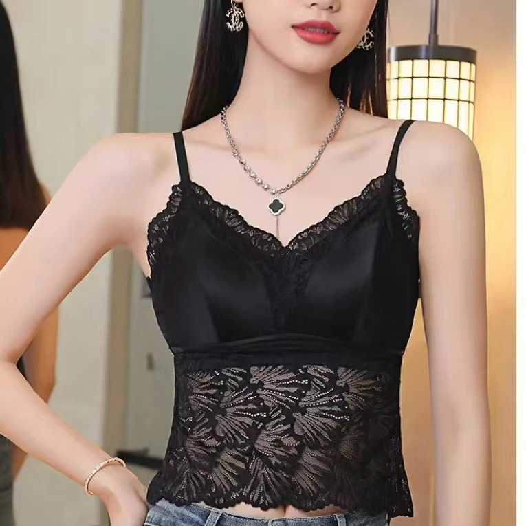 【冬姐】梦幻蕾丝美背吊带