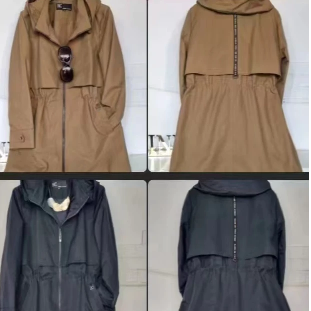 韩国正品大妈显瘦显气质时尚休闲百搭款风衣