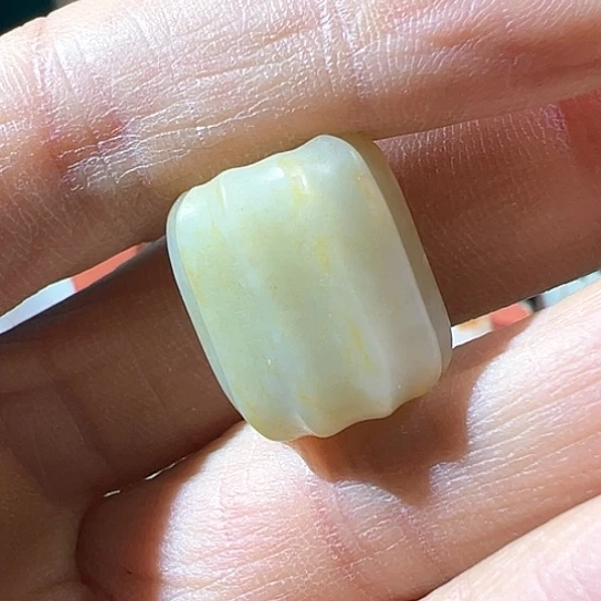 和田玉（糖玉）挂件未镶嵌