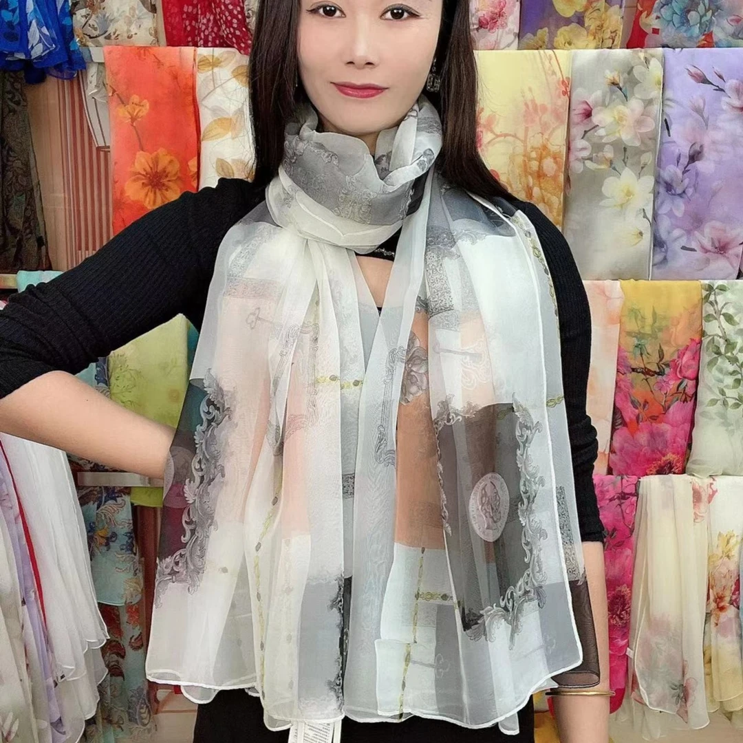 优柔纱皇室罗马沙滩巾丝巾