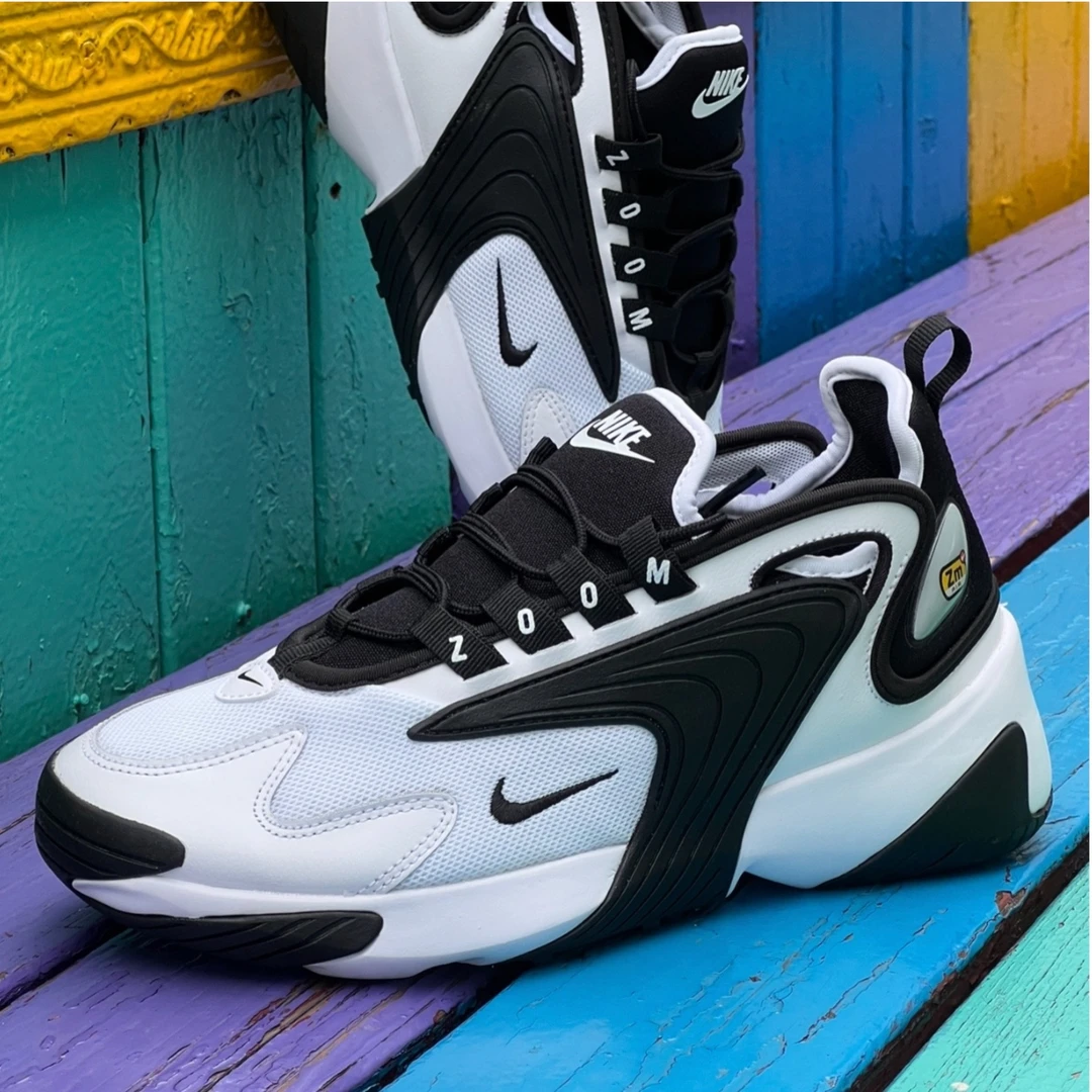 NIKE/耐克 Zoom 2k气垫耐磨低帮跑步鞋男款女款黑白熊猫官方正品