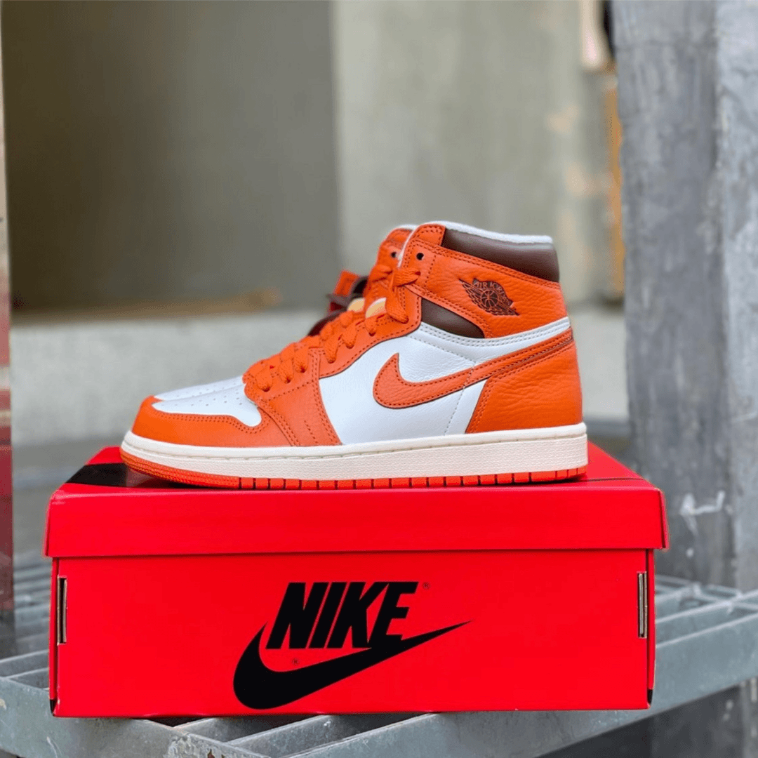 Air Jordan 1OG AJ1白橙高帮休闲篮球白橙aj男鞋aj女鞋DO9369-101