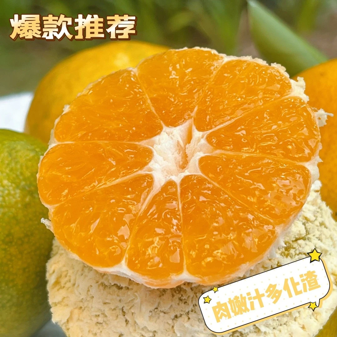 贵州乌江宫川蜜橘薄皮无籽新鲜水果酸甜桔子橘子整箱批发