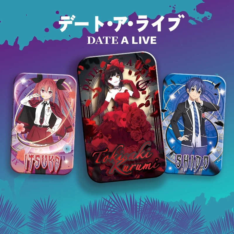 蜜蜂【玩法】乐玩社-《约会大作战》同人二创时崎狂三吧唧盲盒（代拆）