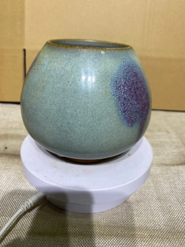 钧窑鸡心罐！好货