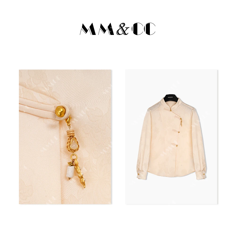 【春枝玫瑰】新中式国风打底衫女F9065