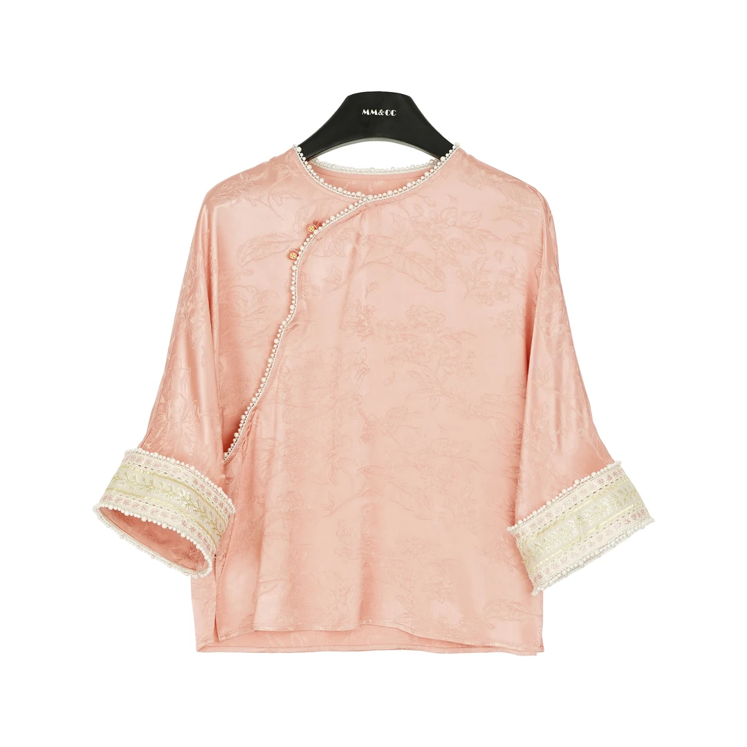 新中式国风盘扣重工钉珠上衣MCFSY0212