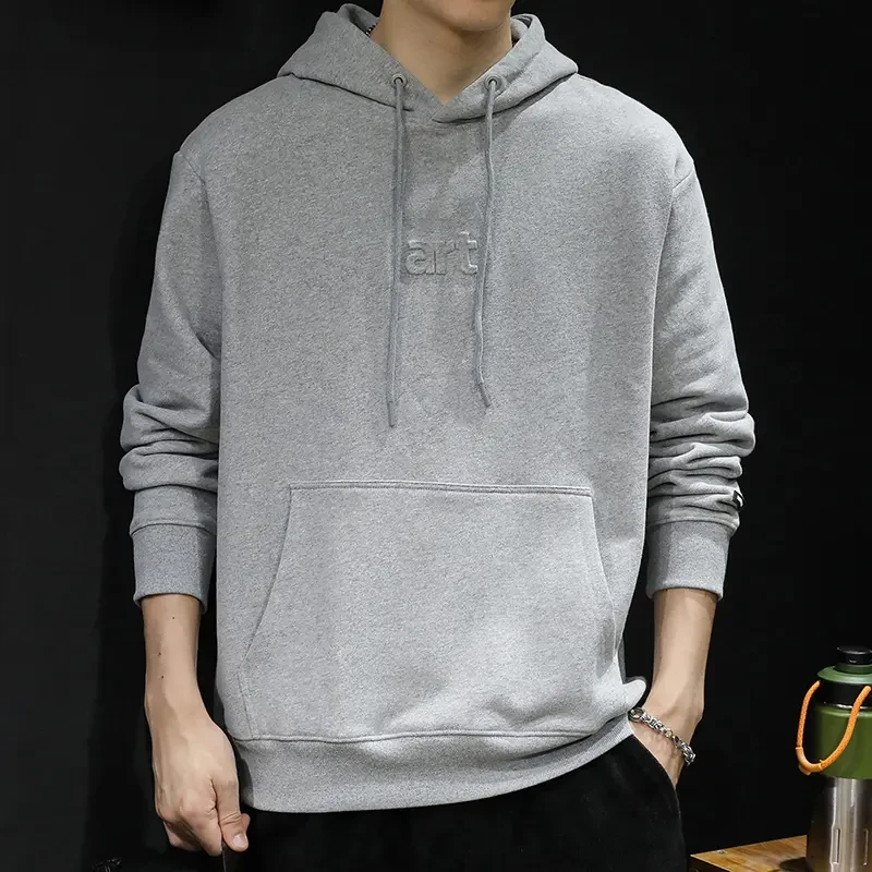 重磅连帽卫衣男秋冬潮牌2025新款外套夏季款纯棉长袖宽松大码衣服