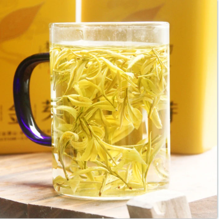 福利款绿茶黄金芽春茶600克袋袋装