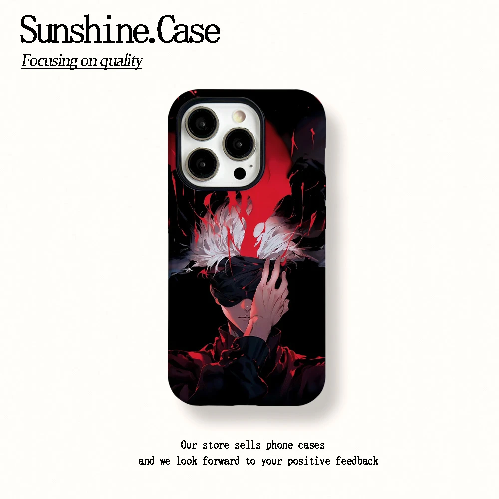 菲林二合一适用苹果华为vivo小米oppo手机壳血色五条悟15PRO