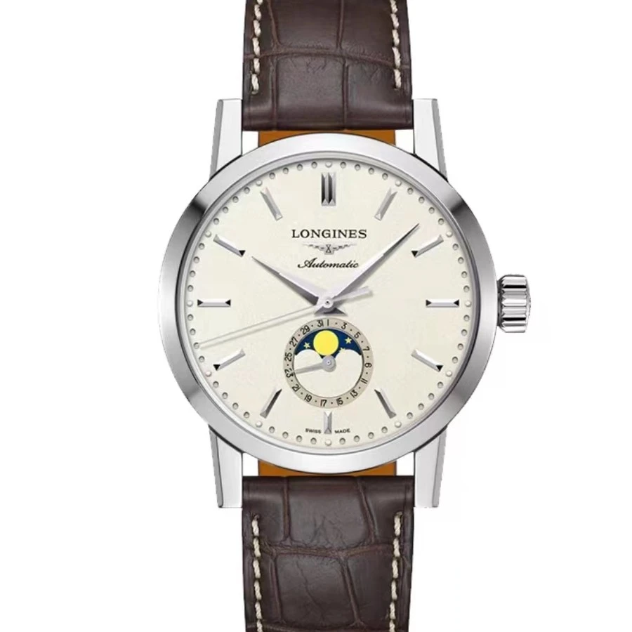 99新 Longines/浪琴  1832系列826/公价19900/40mm/白盘条丁