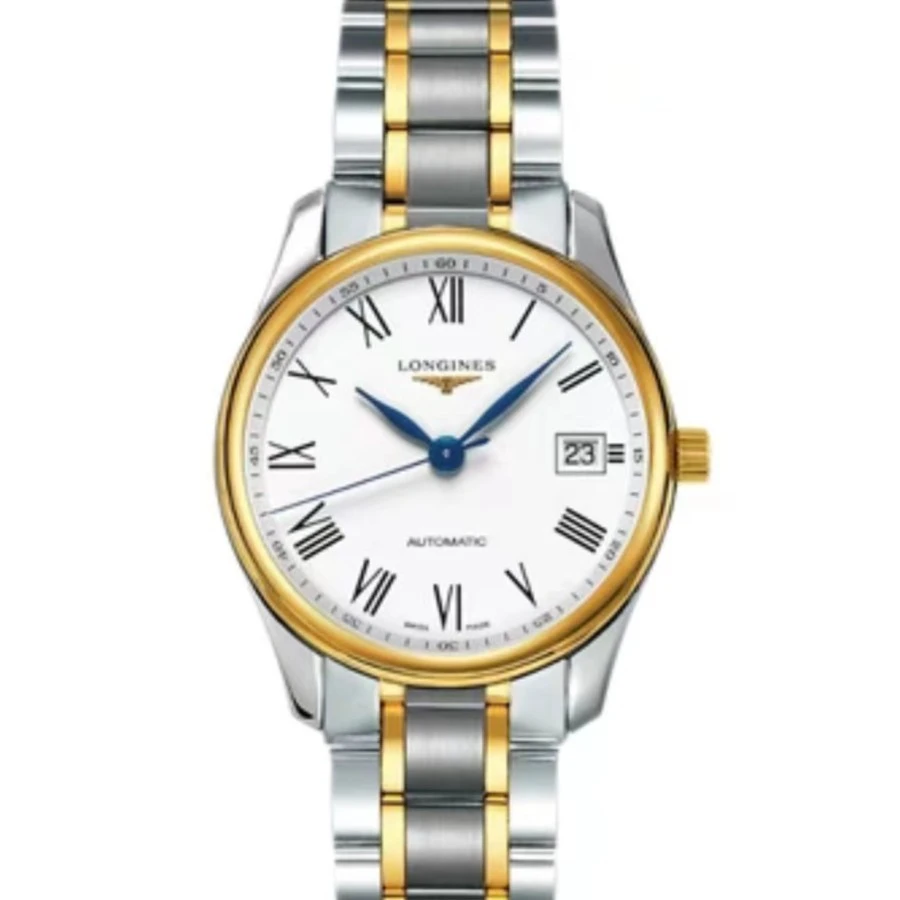 99新 Longines/浪琴 名匠518/白盘罗马/36表径/公价19200/全套