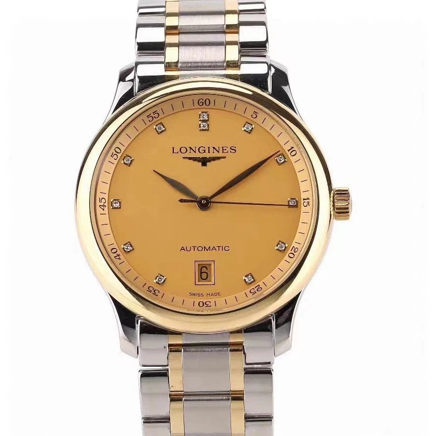 99新 Longines/浪琴 拆单，名匠628/金盘钻刻/38.5mm/18K金