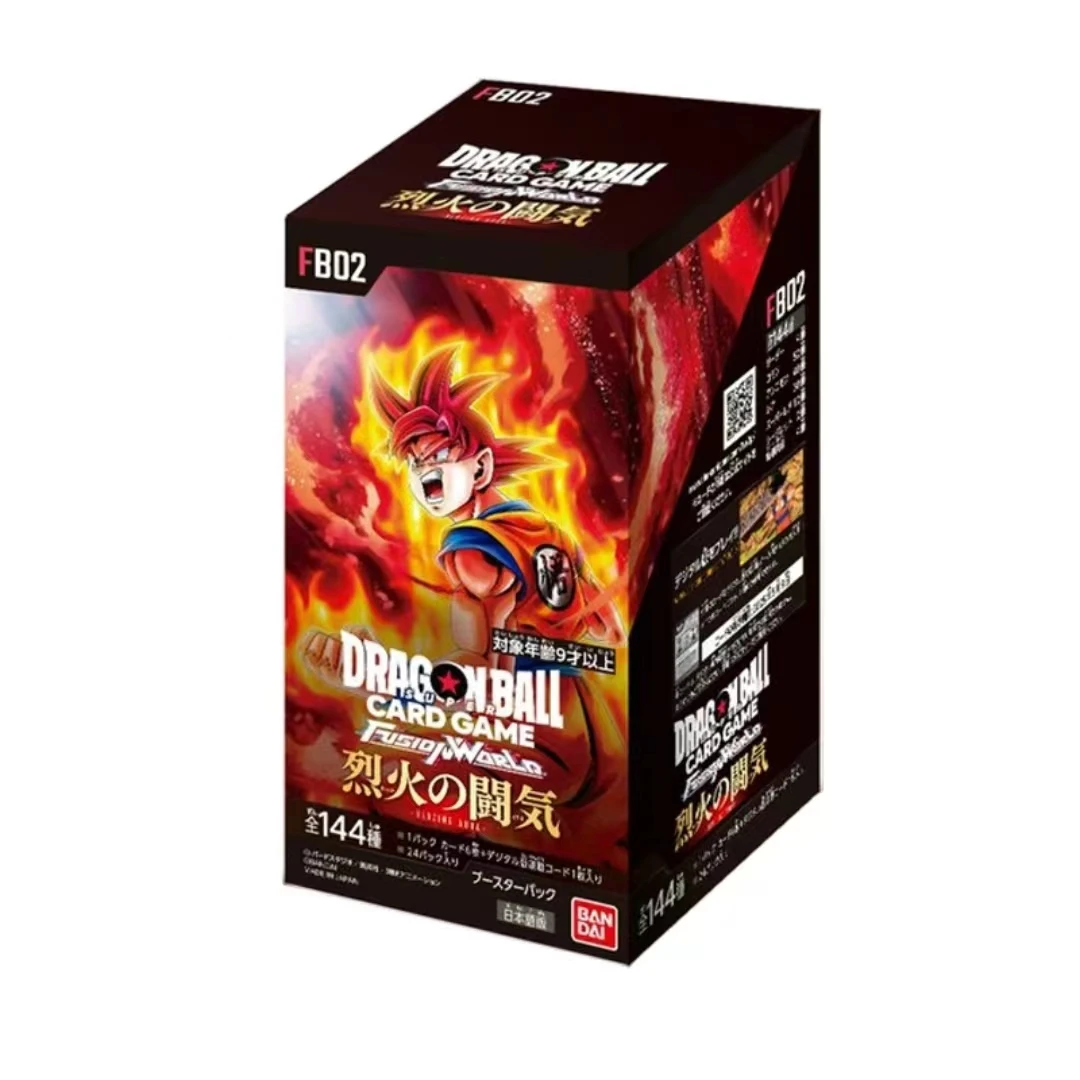 日版龙珠TCG FB02烈火斗气 补充包卡牌【代拆】