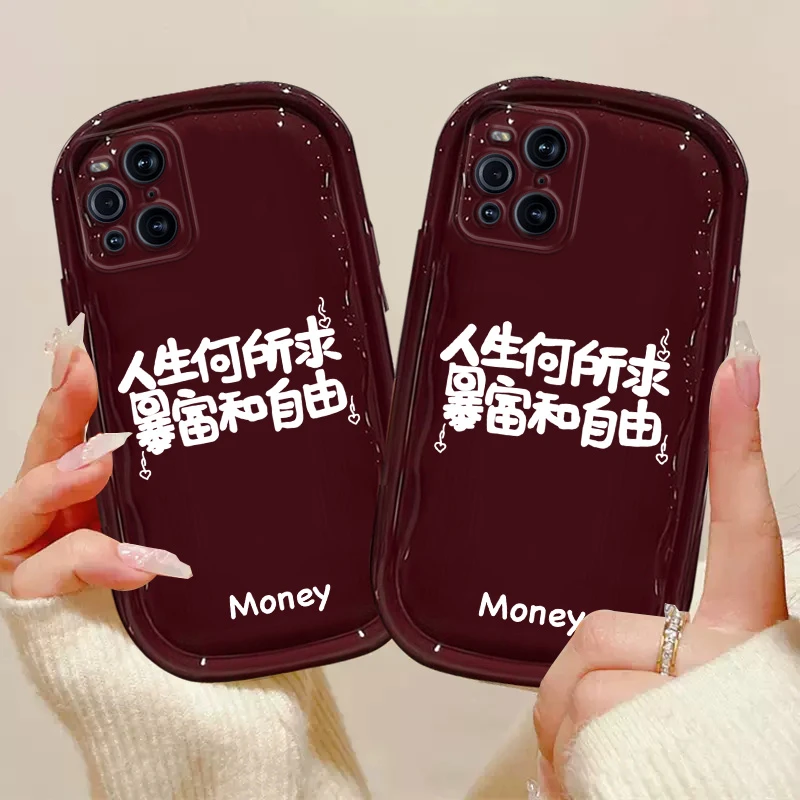适用于【oppofindx3pro】小胖子人生何所求全包手机壳个性