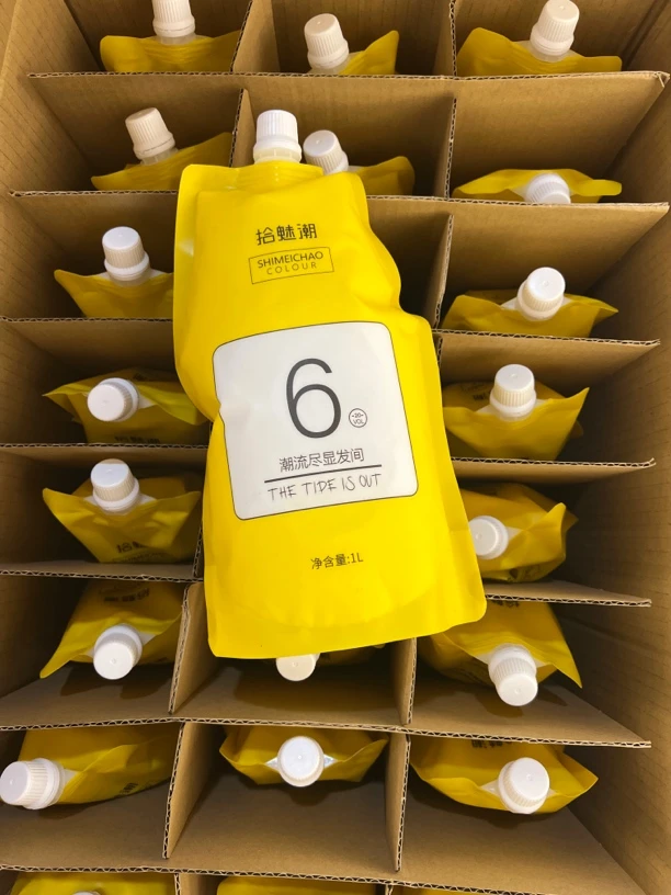 拾魅潮双氧发廊批发 染发膏