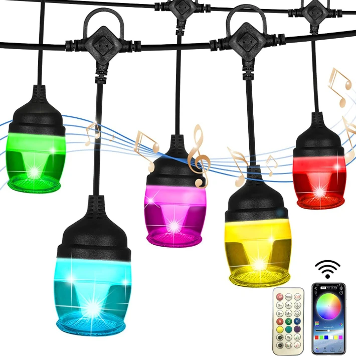 户外露营多彩浪漫露营串串灯F12A