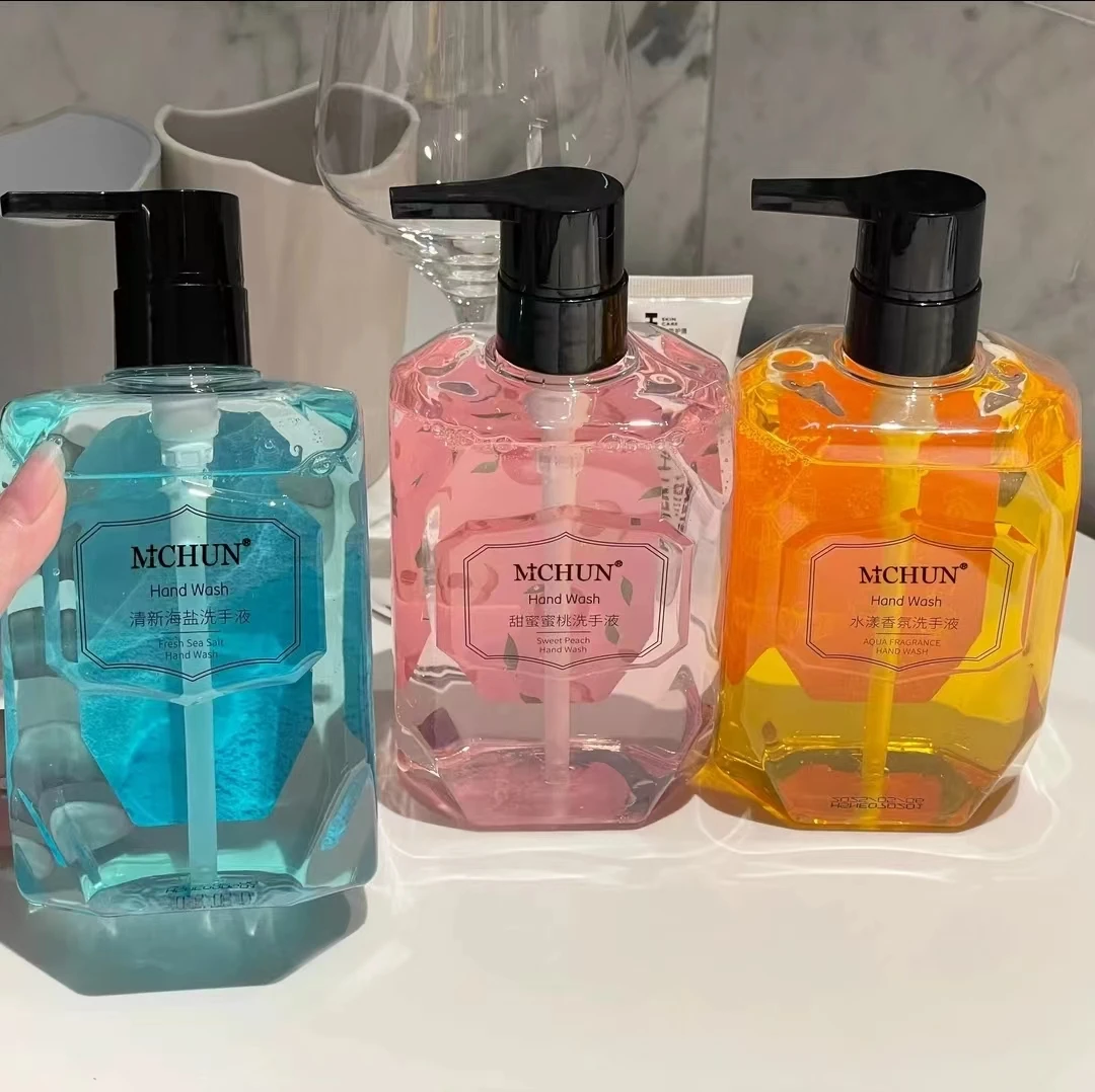 海盐香氛洗手液家用泡沫型香味持久留香按压瓶孕妇儿童可用家庭装