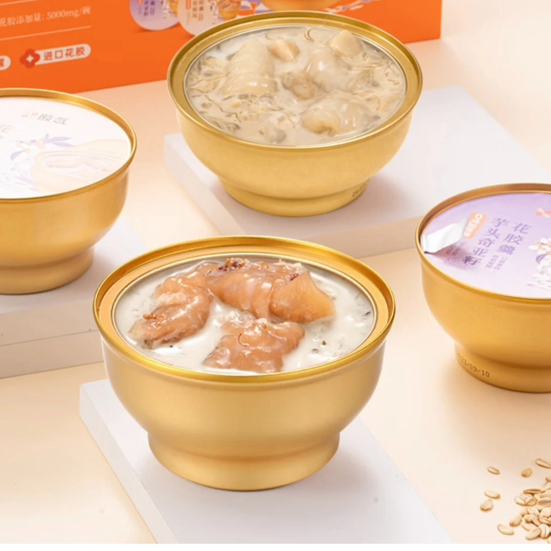 即食花胶粥孕妇营养膳食早餐鲜炖加热即食鱼胶羹滋补代餐