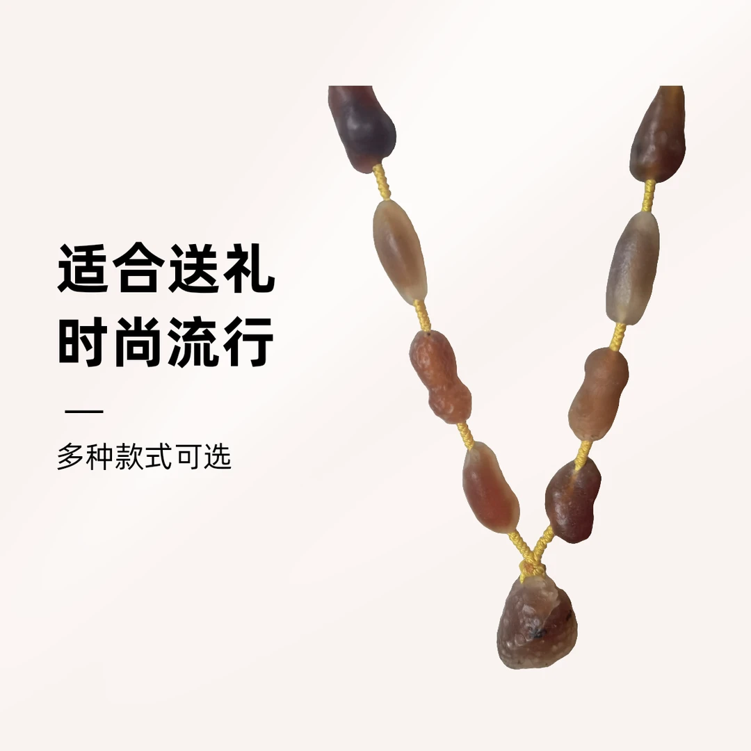 天然戈壁石饰品项链，吊坠（50一600）