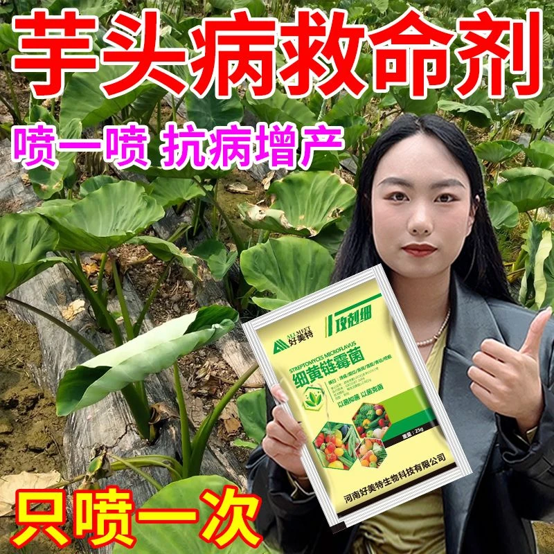 芋头病专用防烂叶斑点疫病霜霉病铜钱病芋瘟病全管病害清叶面肥料