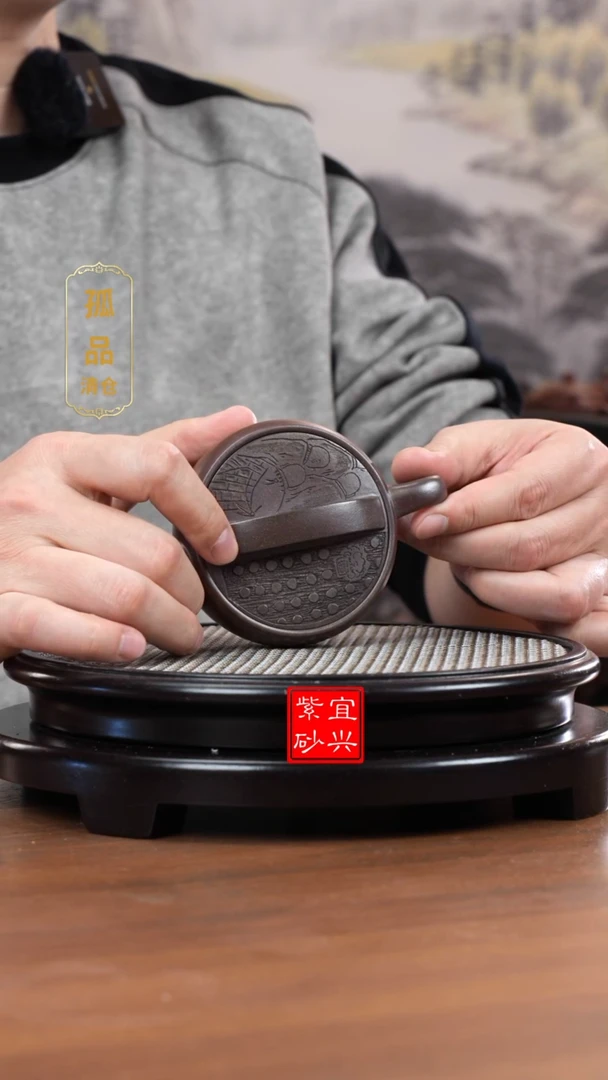 【闪购商品】紫砂茶壶西哥ZF王小峰紫泥汉瓦