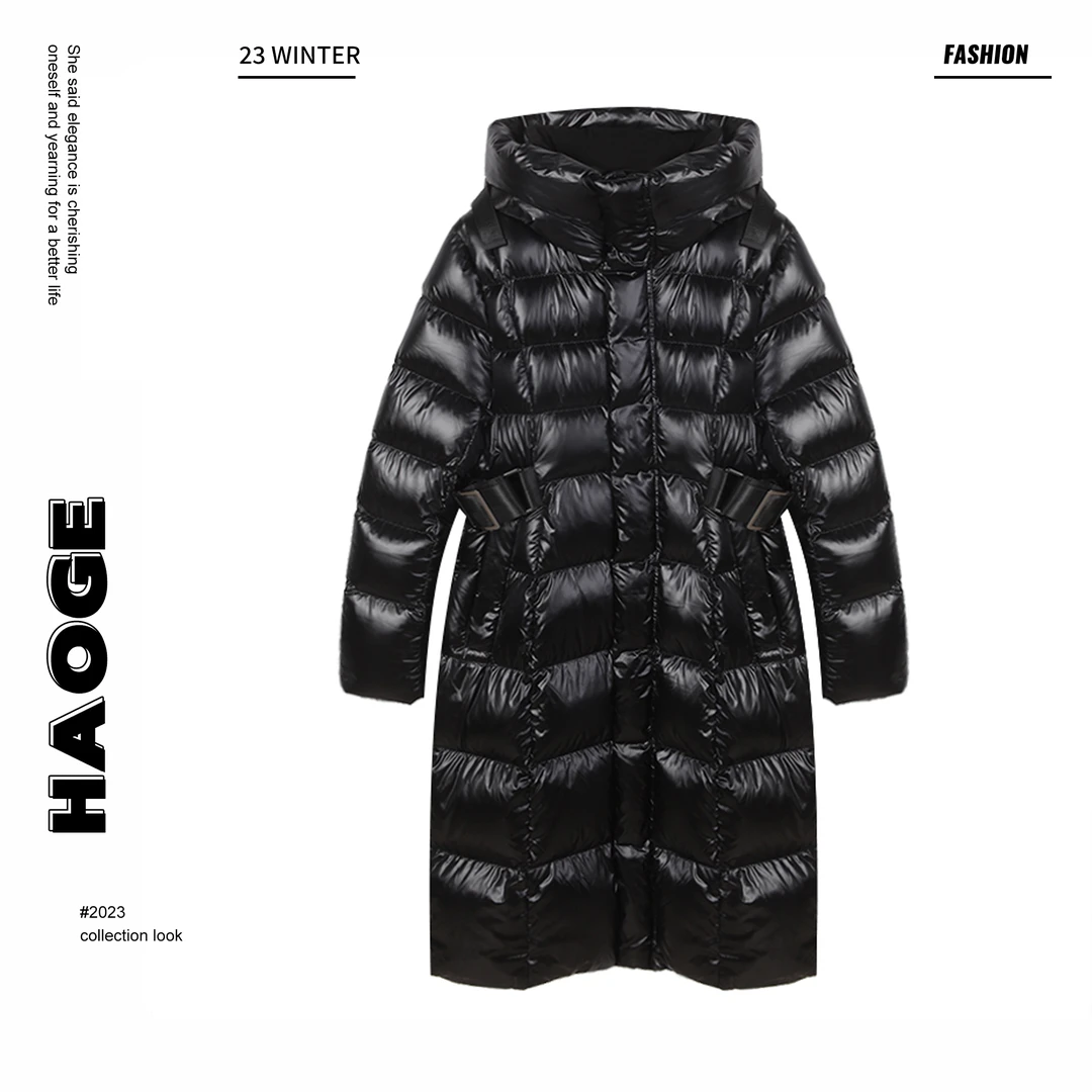 浩哥严选●90白鹅绒D3YRF6174A羽绒服秋冬时尚气质连帽