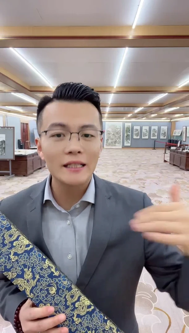 【闪购商品】书法-刘国会-四尺对开仿古宣-上善若水