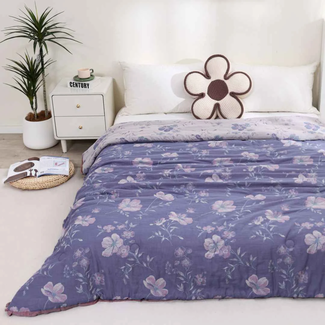 【格桑花】纯棉双层秋冬被200*230cm