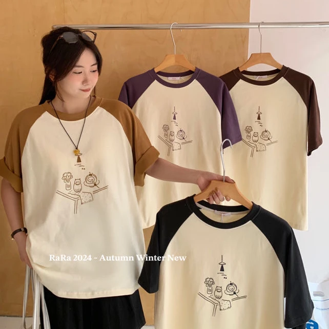 33推荐 RARA#59728 日系短袖T 10-16 K