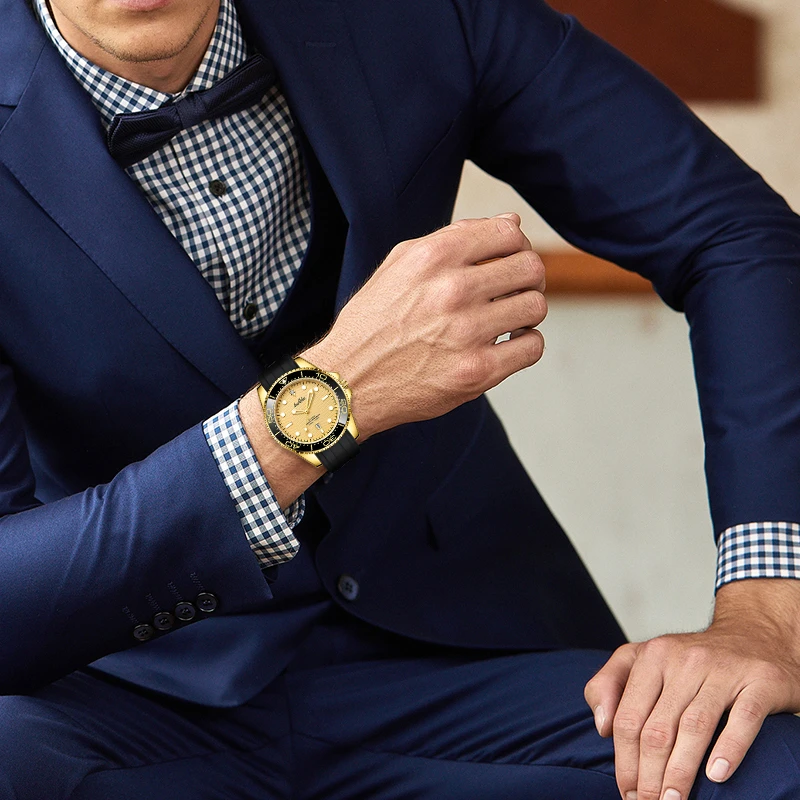 金游艇系列全自动男士手表LSK8005-B1