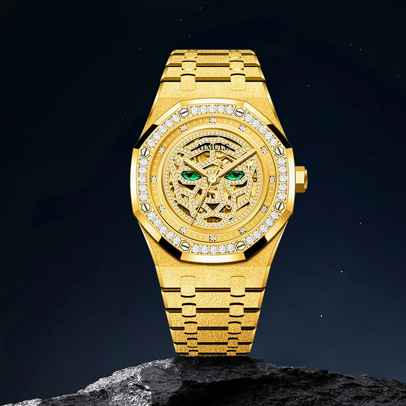 【金虎王】高奢限定全球限量999枚男机械表A5600-G