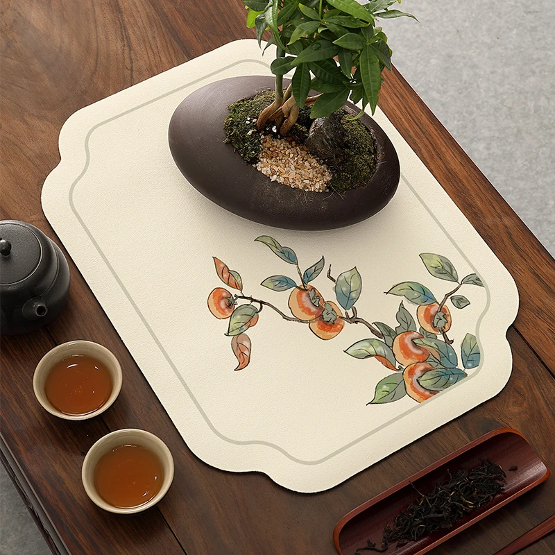 大江沥水垫花瓶垫橱柜干燥垫吸水速干防滑隔热垫台面餐垫垫雅丹风