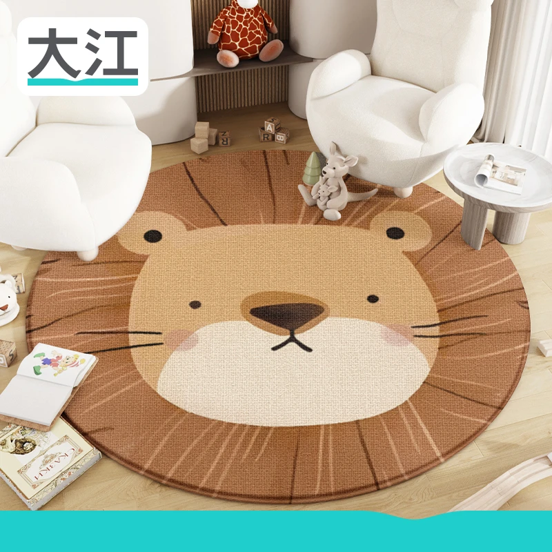 大江客厅地毯家用卧室书房睡觉地垫床边毯子卡通现代网红爆款地垫