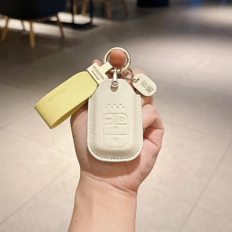 适用本田CRV钥匙套十代思域雅阁XRV车缤智皓影凌派皓影飞度HRV女