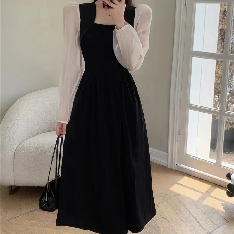 【741-750】气质显瘦夏季女装连衣裙长款