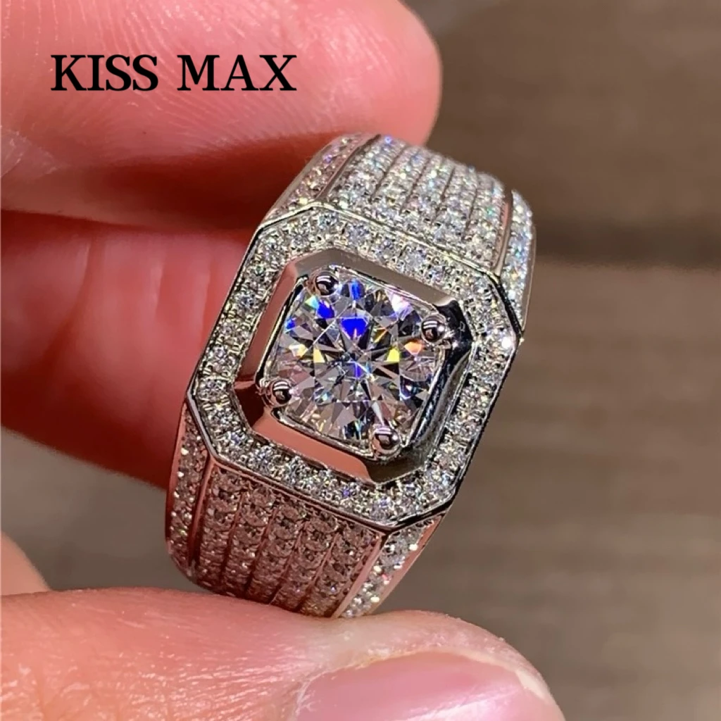 KISS MAX满天星男戒奢华高端定制霸气戒指