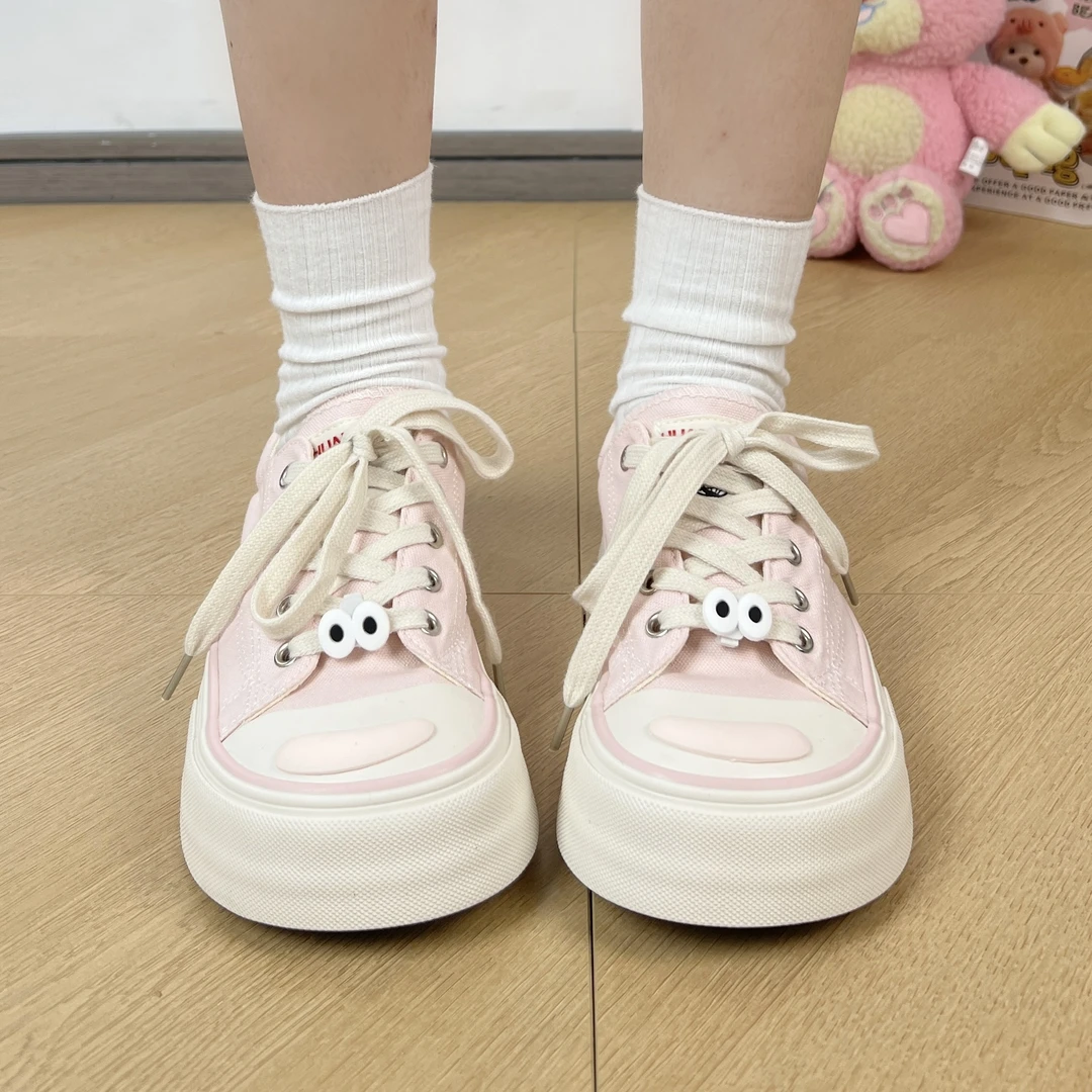 环球女鞋透气低帮帆布鞋女厚底夏季新款爆款小众百搭休闲鞋子女款