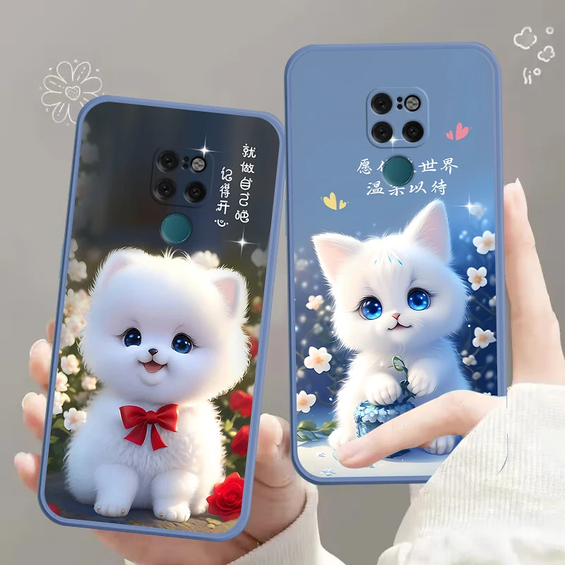 适用华为mate20手机壳HMA-AL00可爱高颜值硅胶软壳卡通镜头全包潮