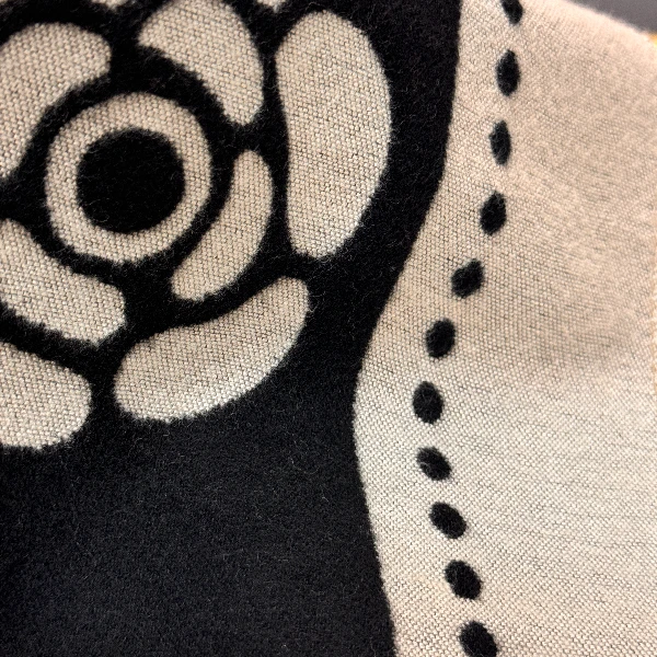 (259)2024新款轻奢高定绒流苏围巾时尚百搭秋冬季男女同款