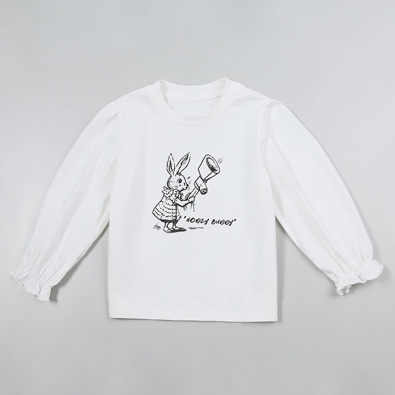 品牌秋季新款女童宝宝中小童上衣儿童套头衫XGT45157