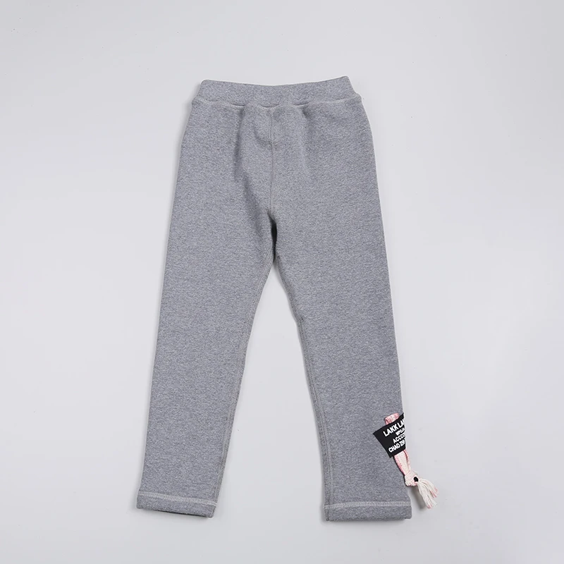 品牌秋冬季新款女童打底裤加绒加厚长裤子儿童洋气冬款DGI47076