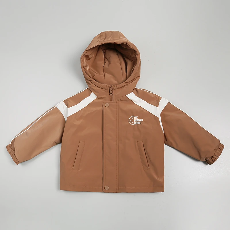 品牌男童冬季棉服新款加厚外套中小儿童时髦棉衣潮XBW47535