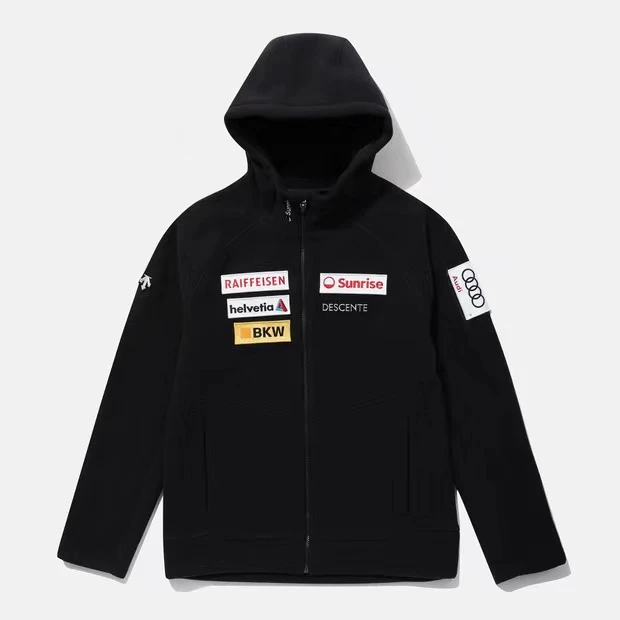DESCENTE/迪桑特24新款奥迪瑞士滑雪队联名男士秋冬保暖保暖加绒