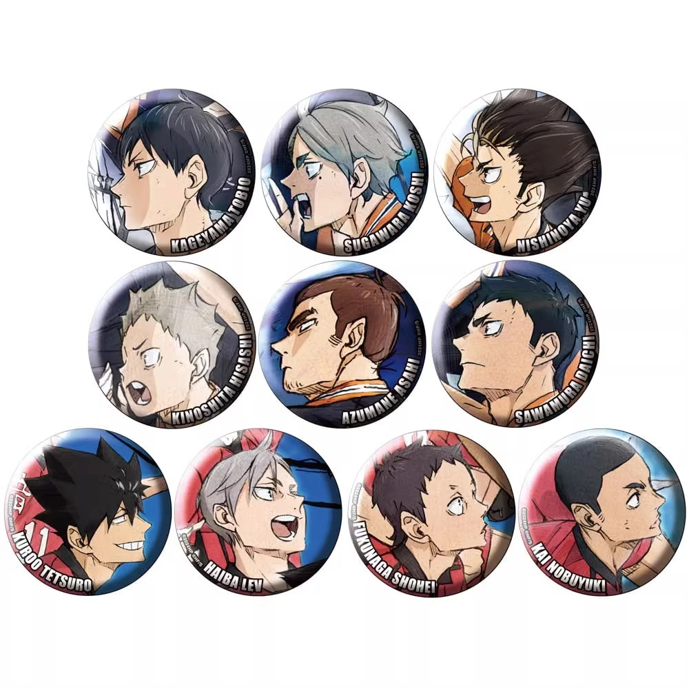 【国现】排球少年 剧场版 吧唧 B池 全10种