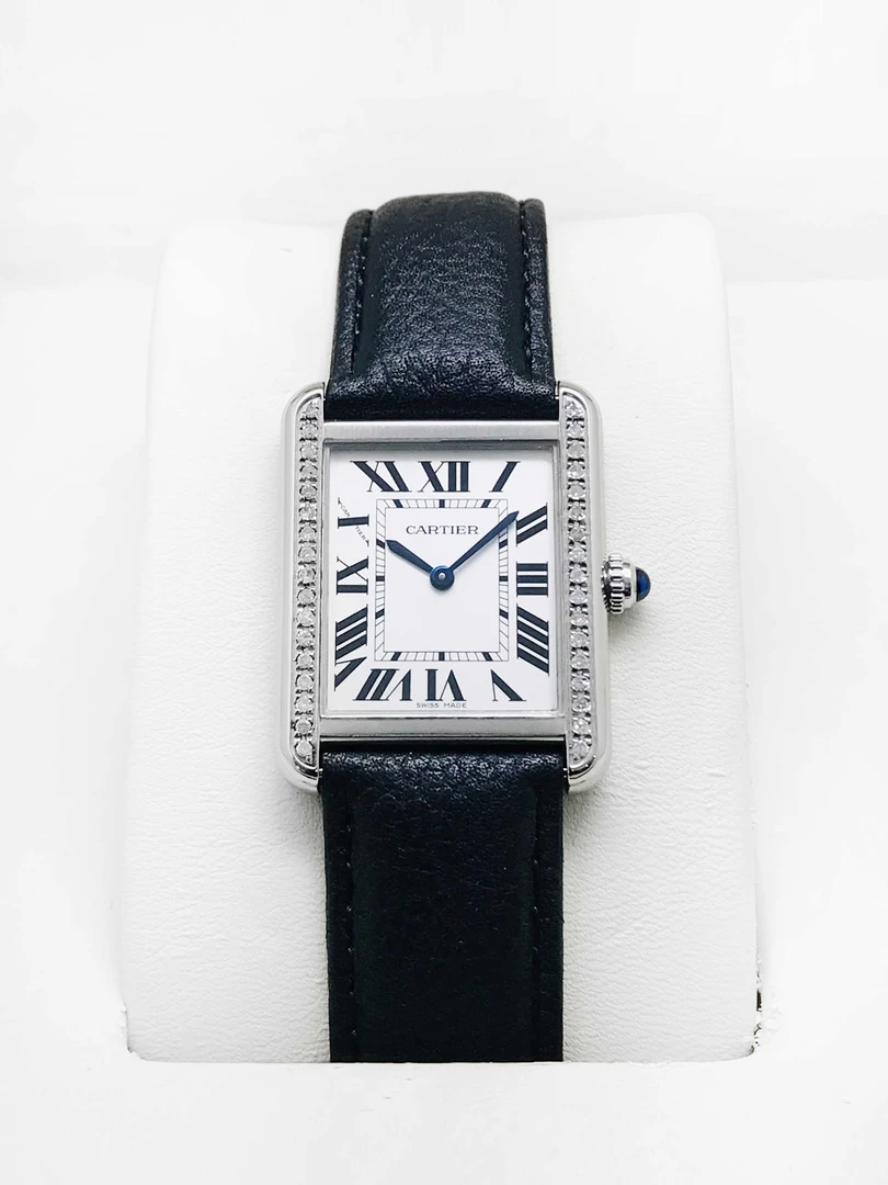 99新 Cartier/卡地亚 云时臻品/坦克系列/16年全套/后钻/31mm