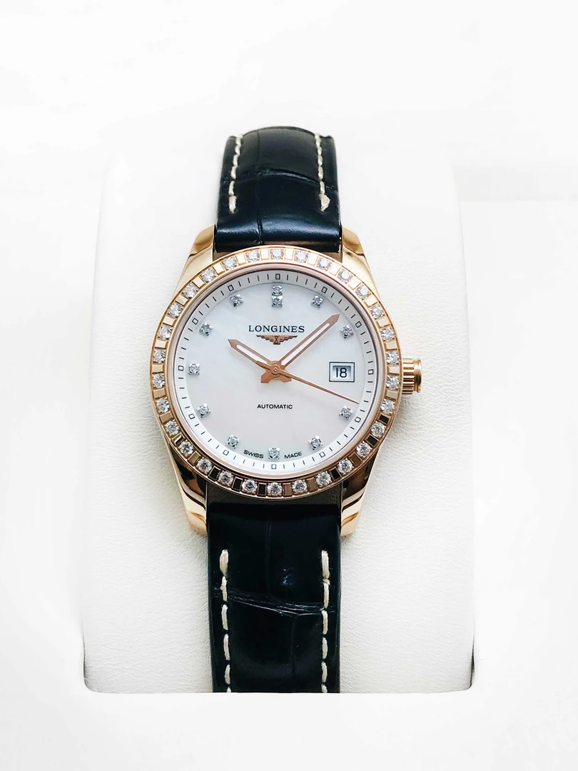 99新 Longines/浪琴 云时臻品/康铂L2.285.9.87.3/全套/29.5mm