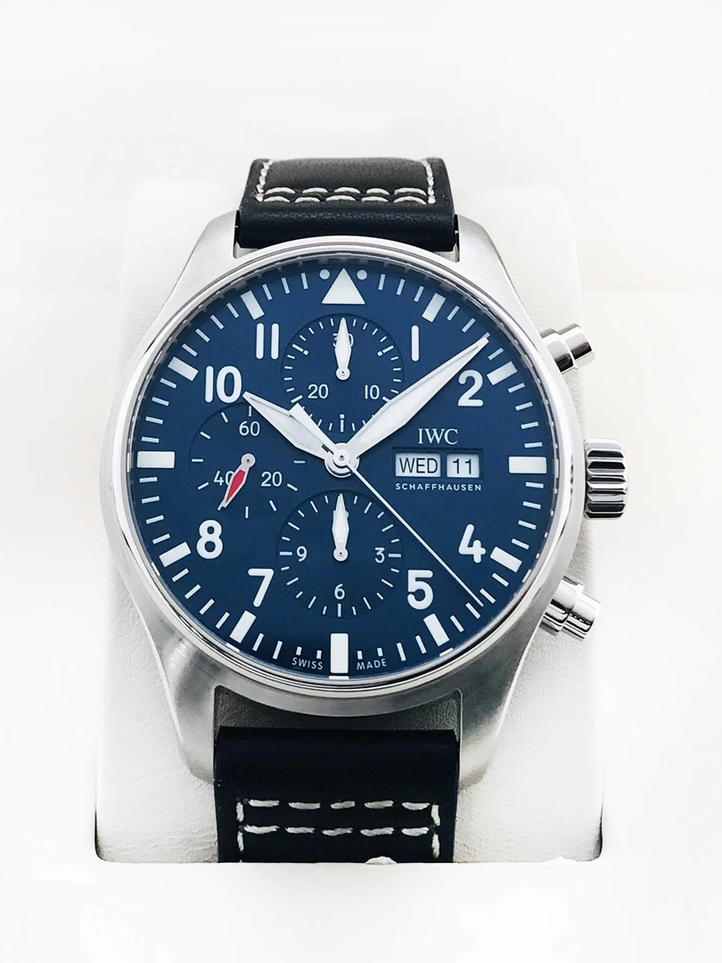 99新 IWC/万国 云时臻品/飞行员系列/单表/43mm/代用表扣