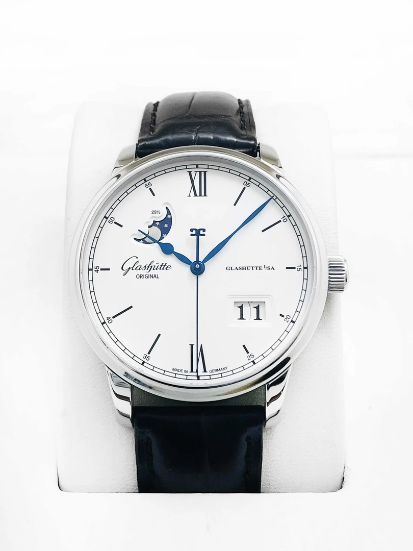 99新 Glashutte/格拉苏蒂 云时臻品/原创议员系列/20年全套/40mm